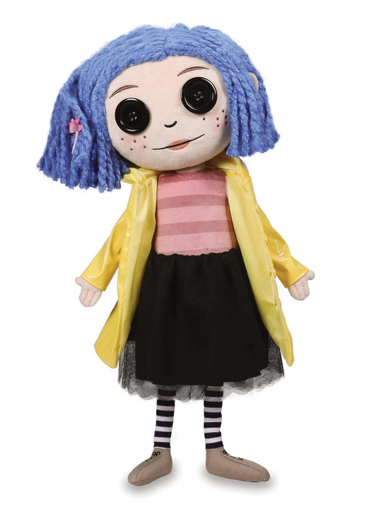Button Eye Girl Plush 24" in Gift Box