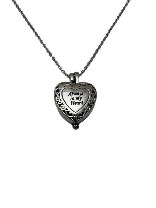 Memorial Urn Pendant - Always in my Heart