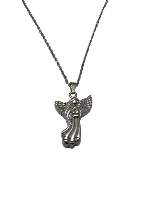 Memorial Urn Pendant - Angel