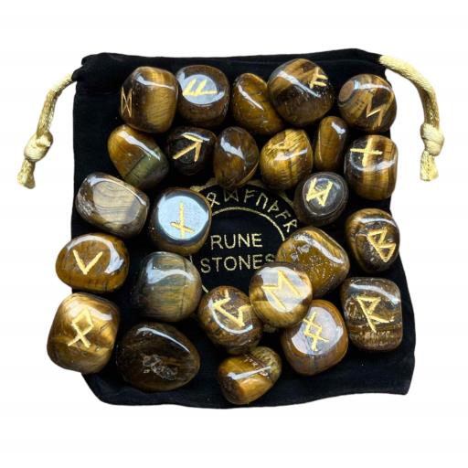 Tiger's Eye Rune Set