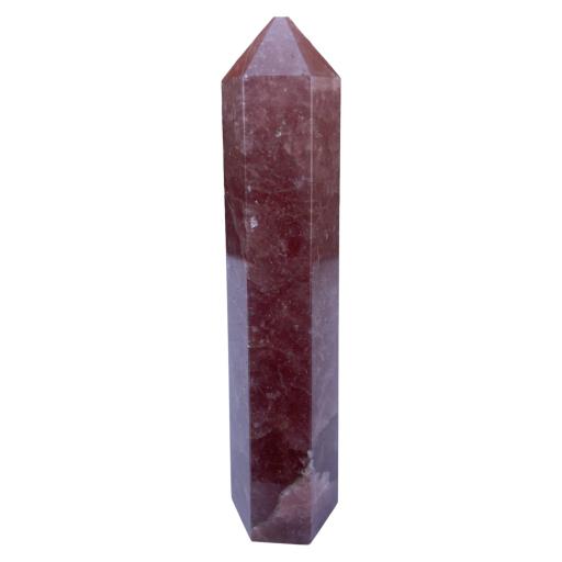 Strawberry Quartz Obelisk