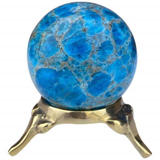 Blue Apatite Sphere