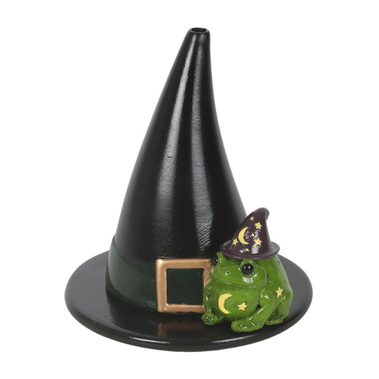 Toad & Witch Hat Incense Cone Holder