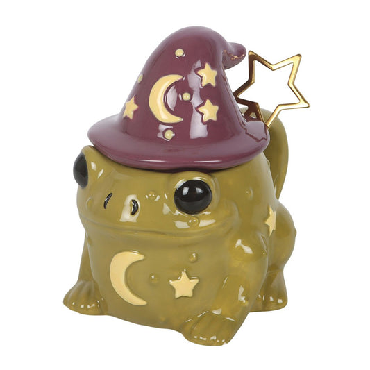 Magic Toad Ceramic Mug with Metal Spoon