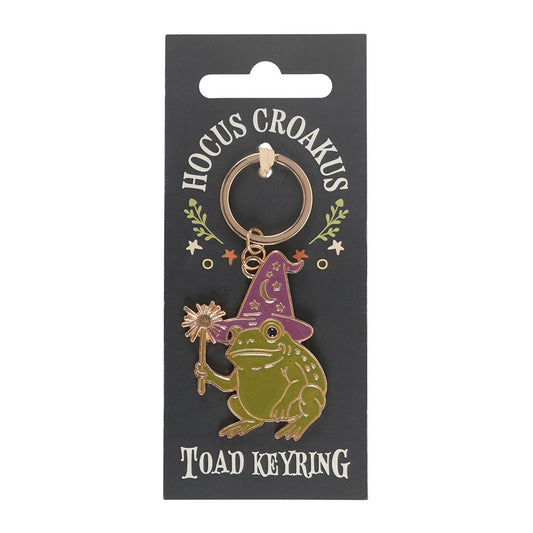 Hocus Croakus Toad Keyring