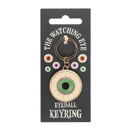 Watching Eye Eyeball Keyring