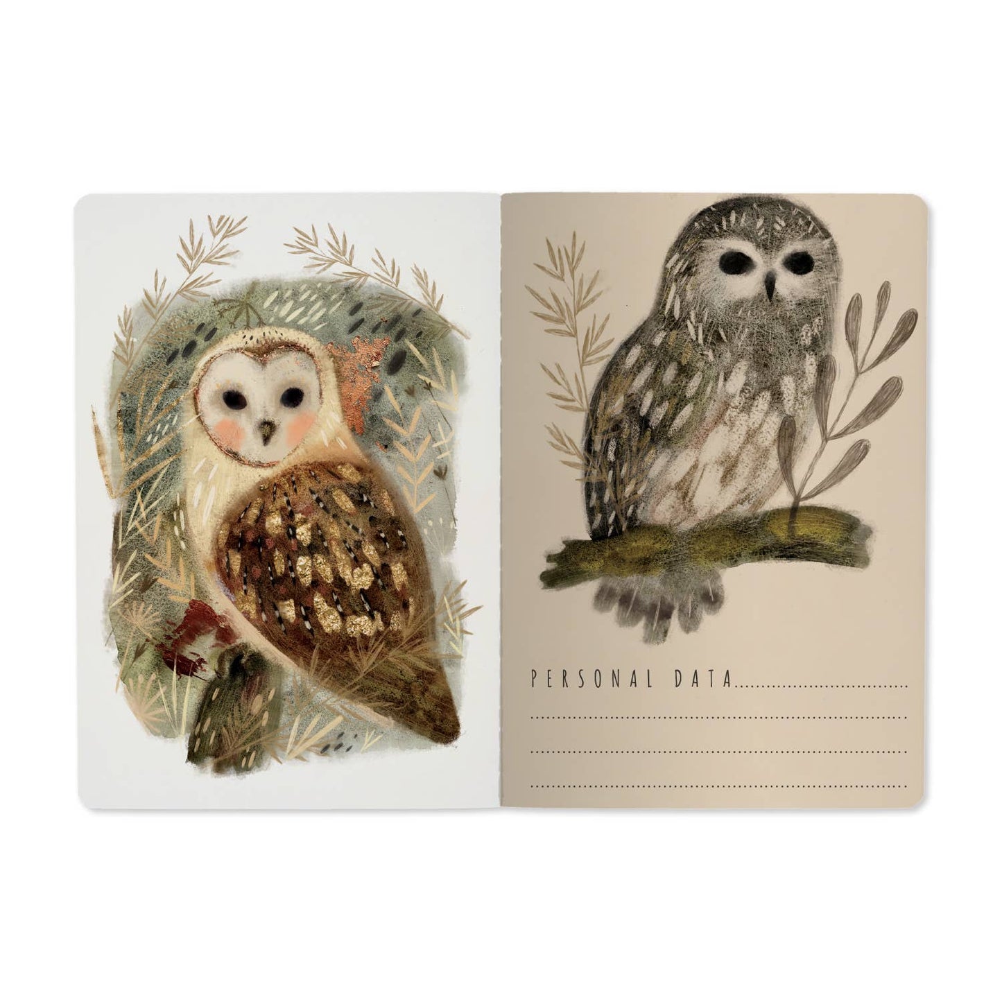 Owls Notebook/Journal - 40pgs