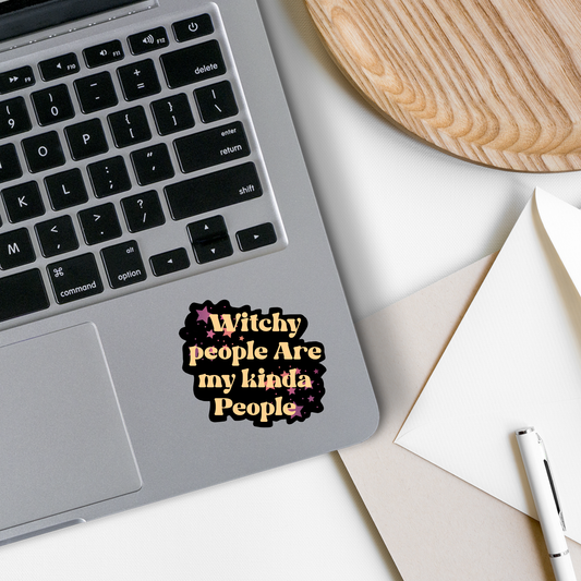 Witchy People Waterproof Vinyl Sticker 2.8"
