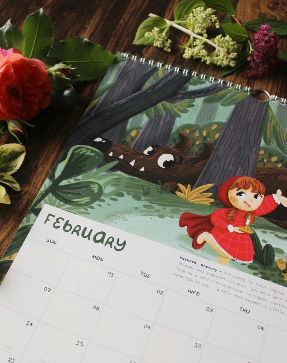 2027 Folklore Wall Calendar: Beneath the Canopy