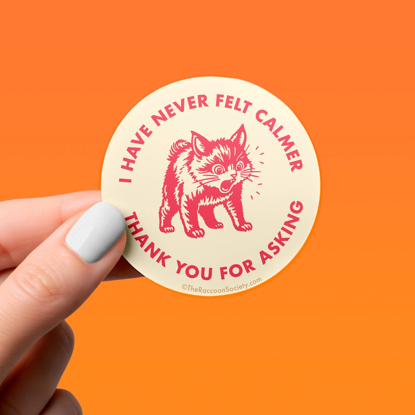 Thank You for Asking Sticker