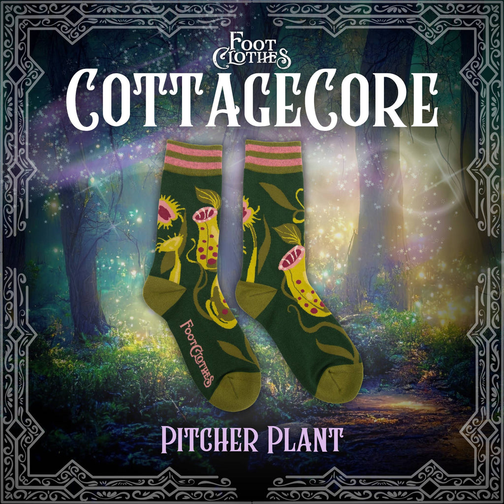 Pitcher Plant Crew Socks