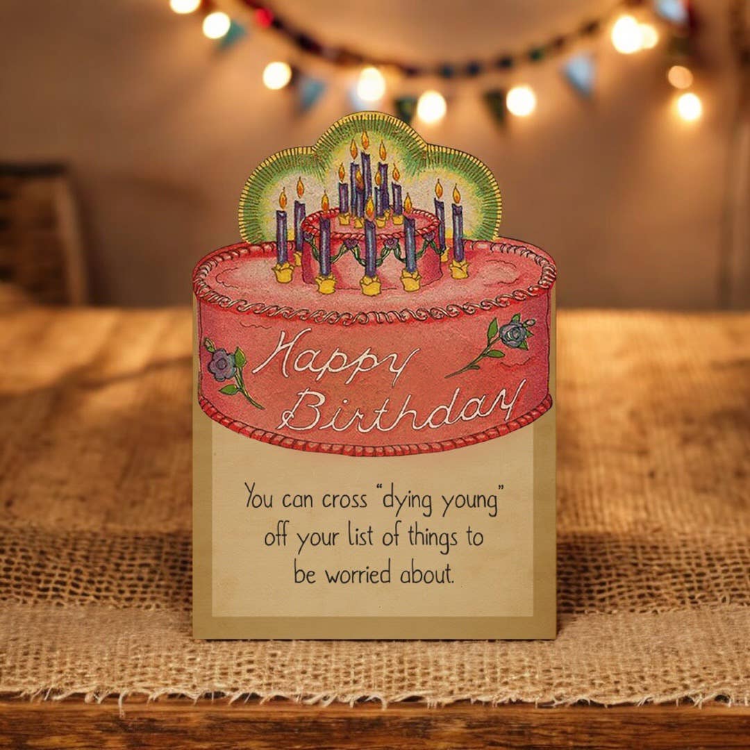 Funny Sarcastic Happy Birthday Card