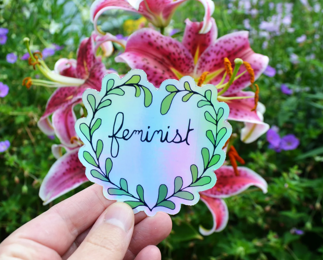 Feminist: Vinyl Sticker