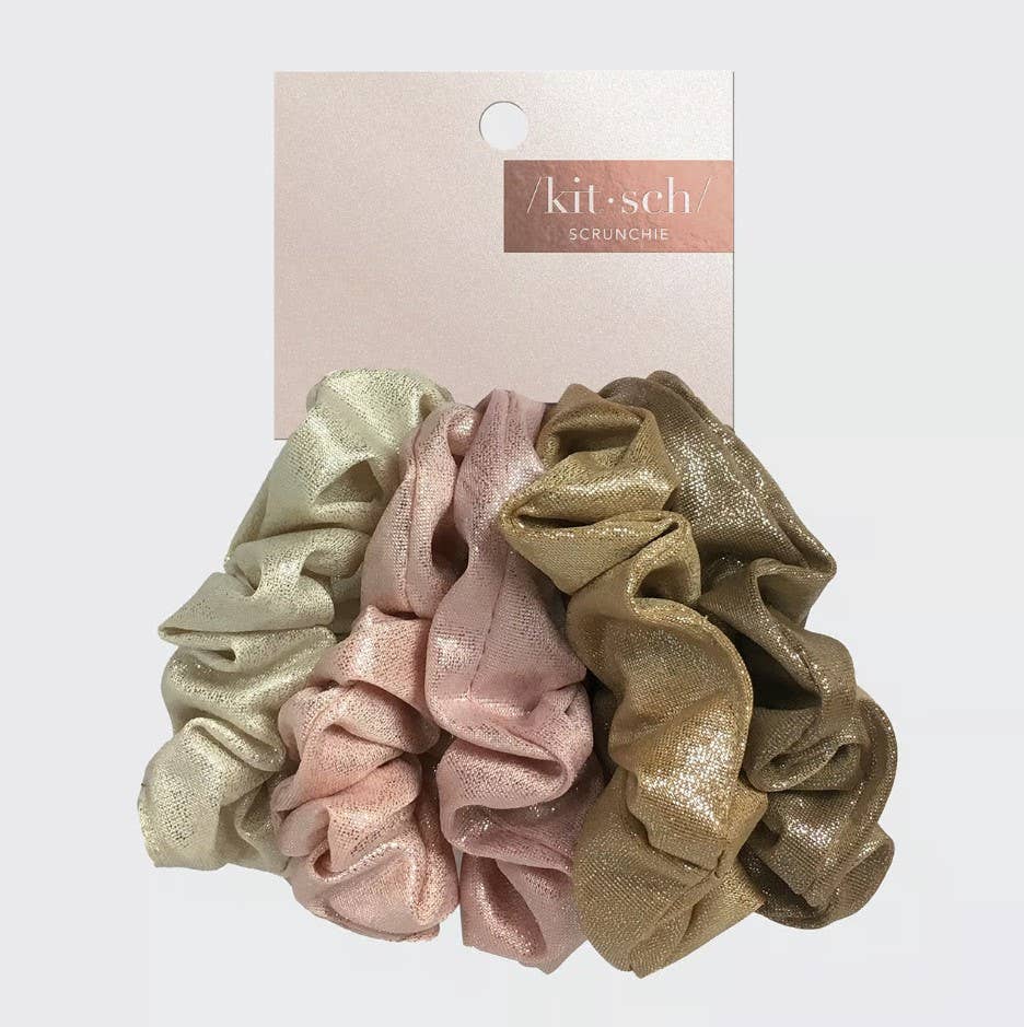 Scrunchies Metallic (Blush)