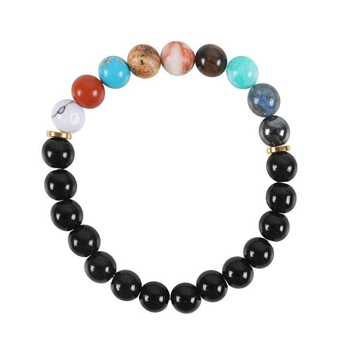 Solar System Bracelet On Card