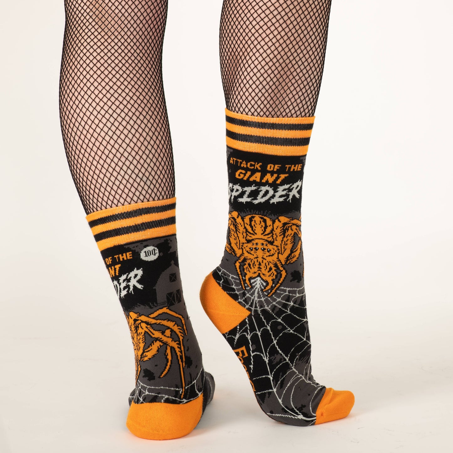 Attack of the Giant Spider Crew Socks