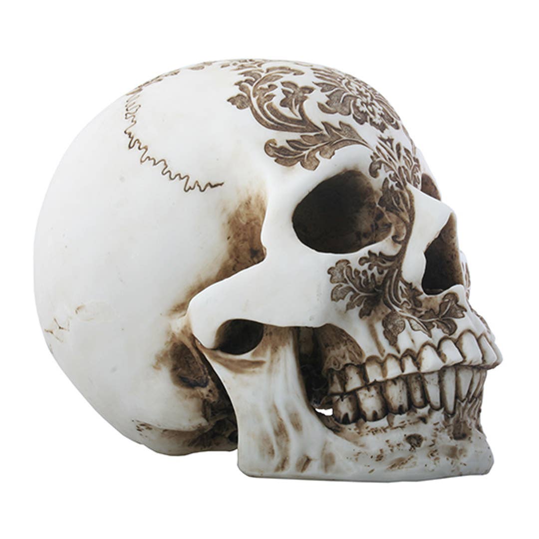 Damask Skull Head