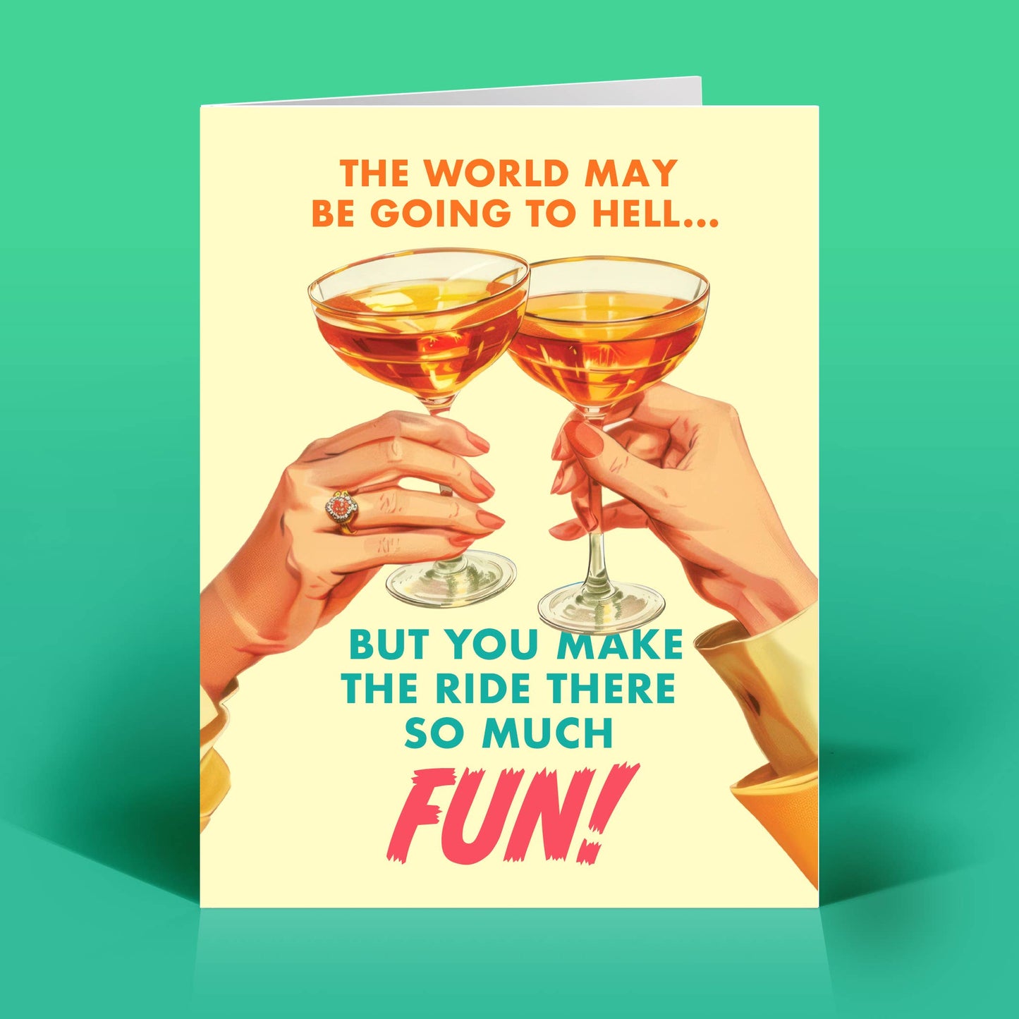 SO MUCH FUN – Vintage Sassy Humor Funny Everyday Card
