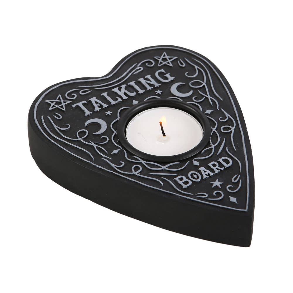 Gothic Ouija Talking Board Planchette Tealight Candle Holder