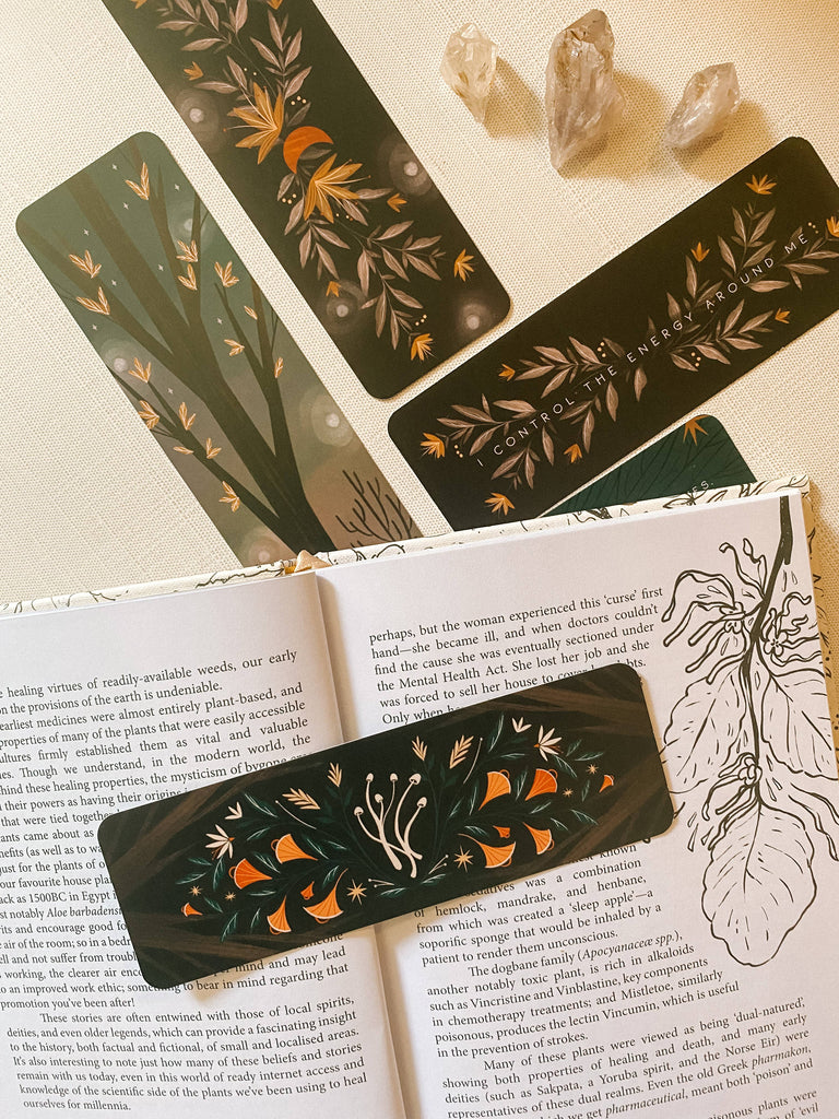 Fall Affirmation Bookmarks: Soul Forest
