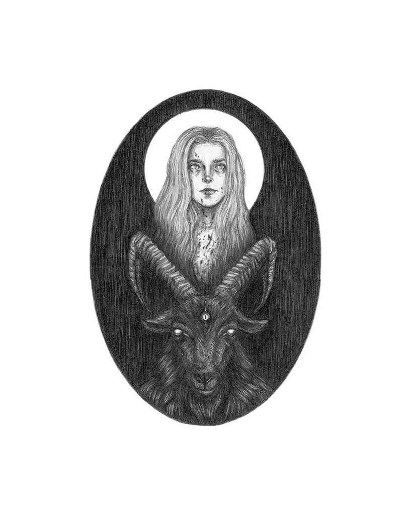 Black Phillip Fine Art Print - The Witch: 8x10"