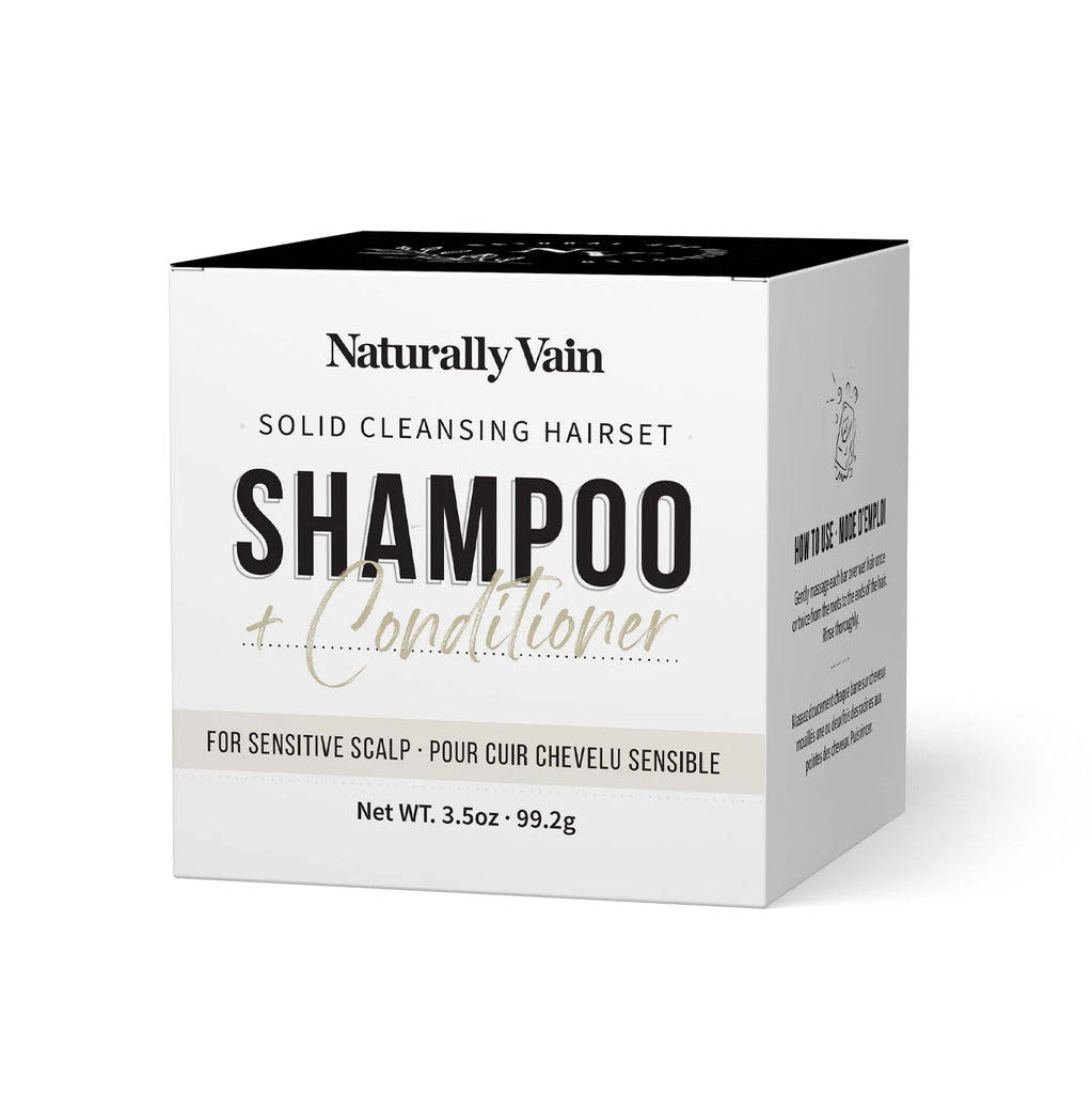 Shampoo And Conditioner Bar Set - Sensitive Scalp