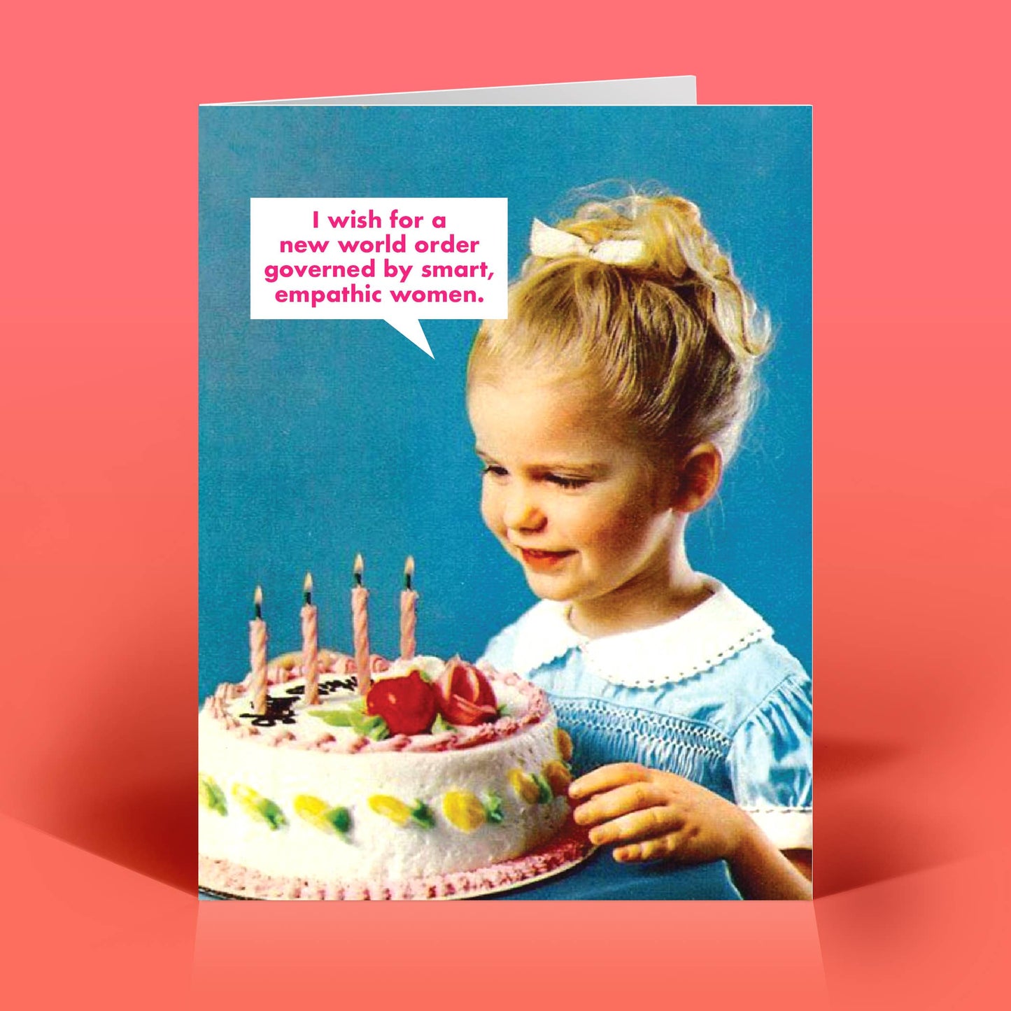 BIRTHDAY WISH – Vintage Sassy Humor Funny Birthday Card