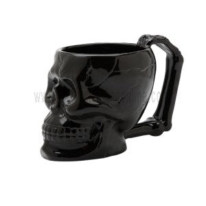 Black Skull Mug
