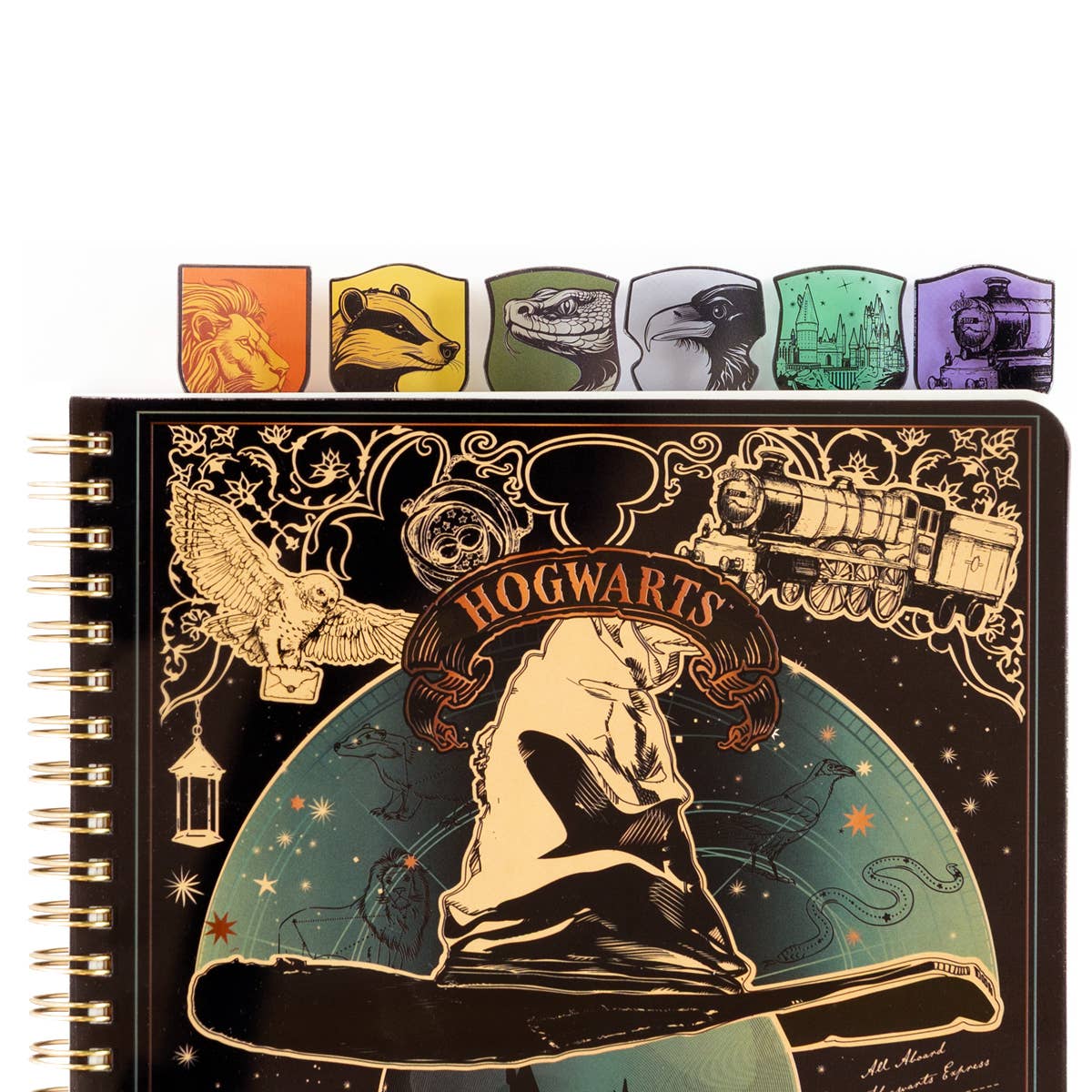 Harry Potter Sorting Hat Tabbed Journal