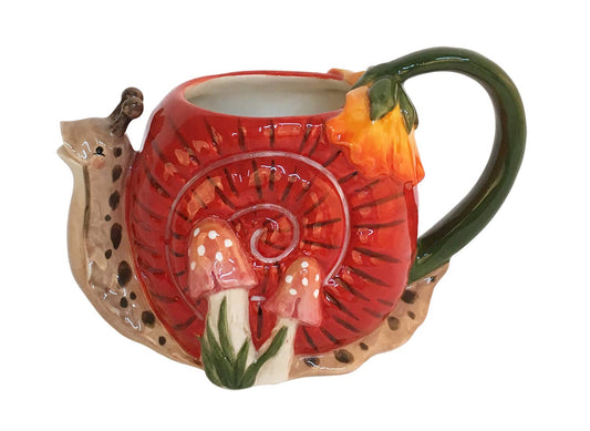 Snail Figural Mug