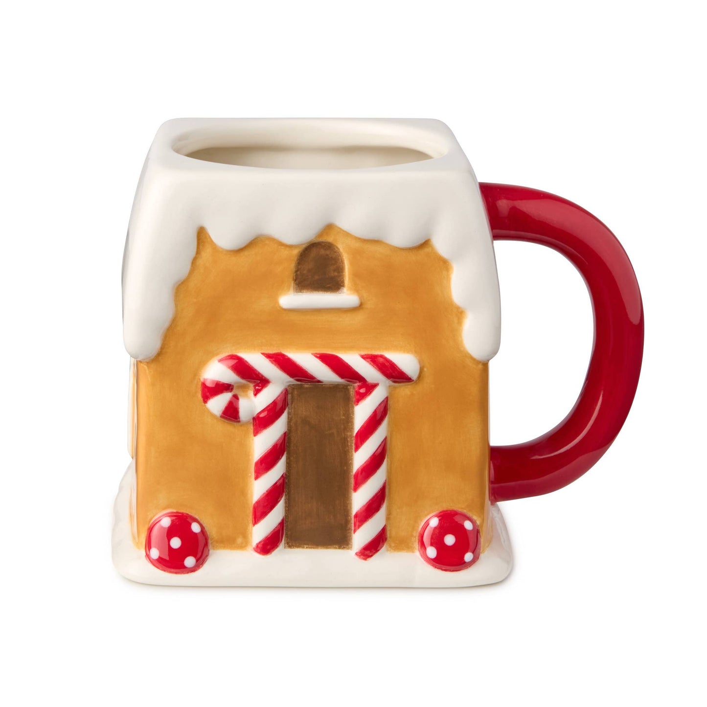 Santa's Retro Christmas 3-D Mug 18 oz
