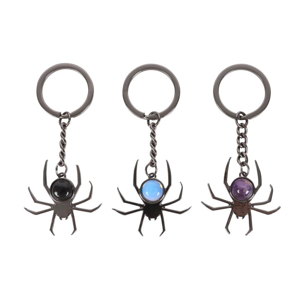 Gothic Spider Keyrings