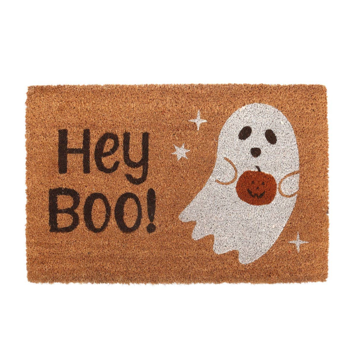 Hey Boo Halloween Ghost Doormat