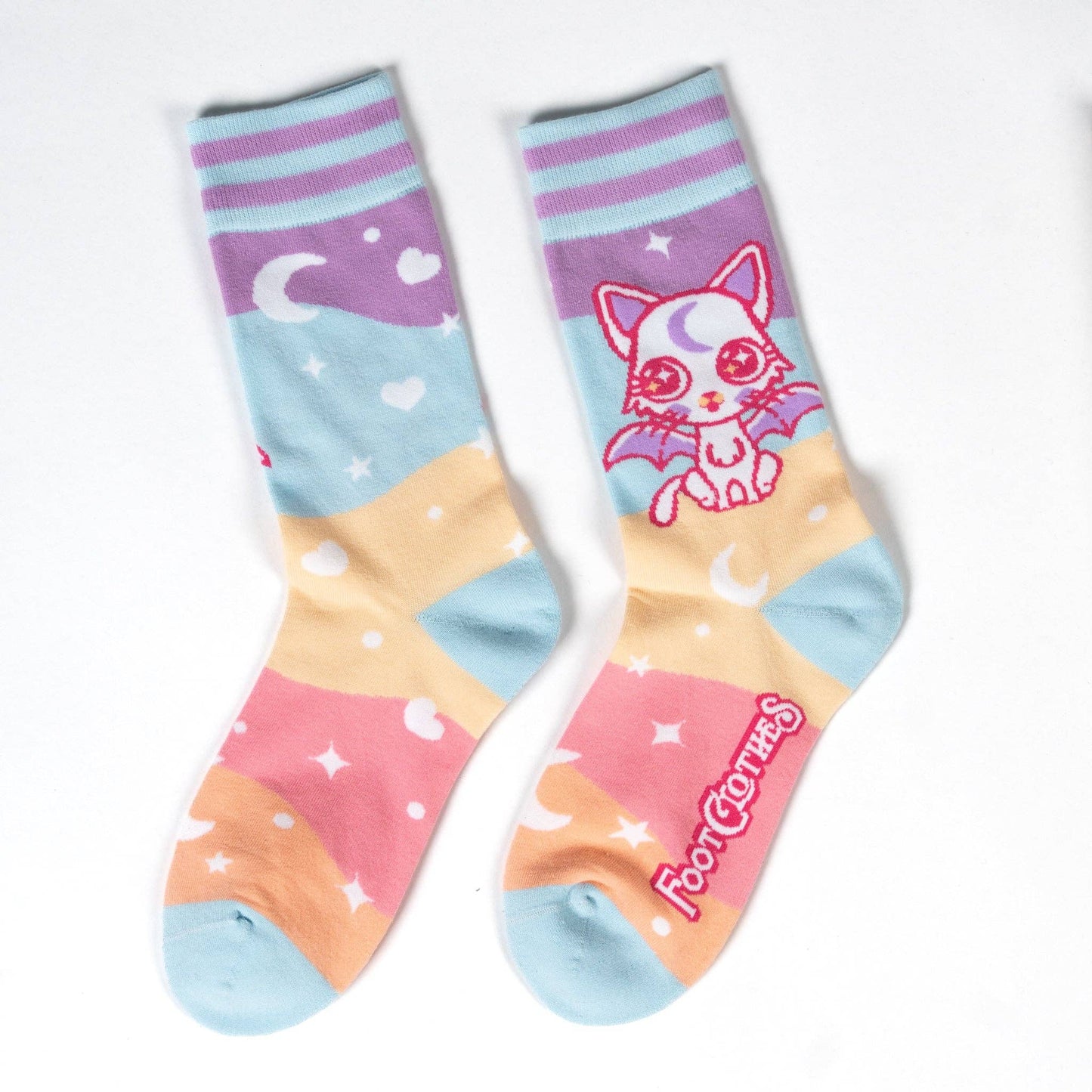 Mystic Kitty Crew Socks