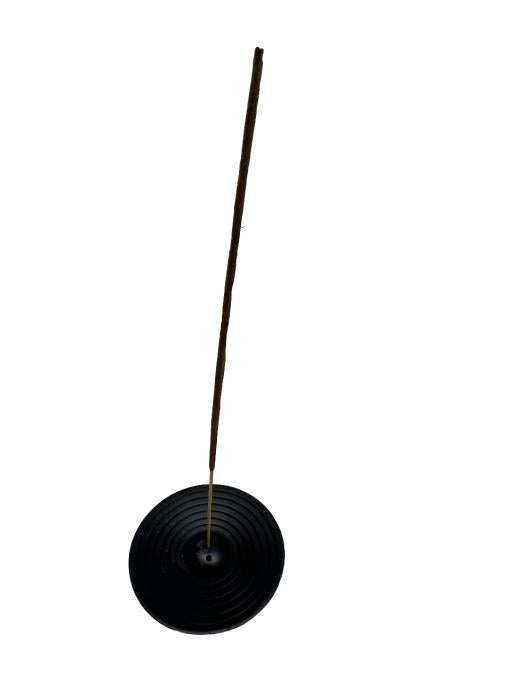 Soapstone Incense Holder - Black