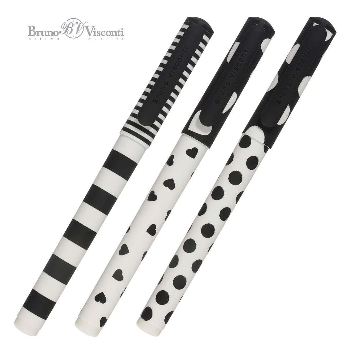 DreamWrite Pens - Hearts, Dots and Stripes Series 3 Varieties