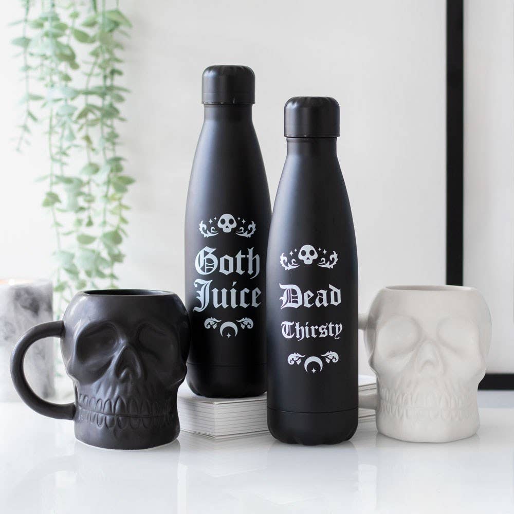 Goth Juice Gothic Metal Water Bottle