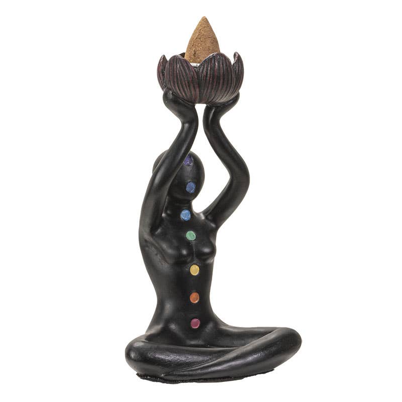 Chakra Meditation Backflow Incense Burner