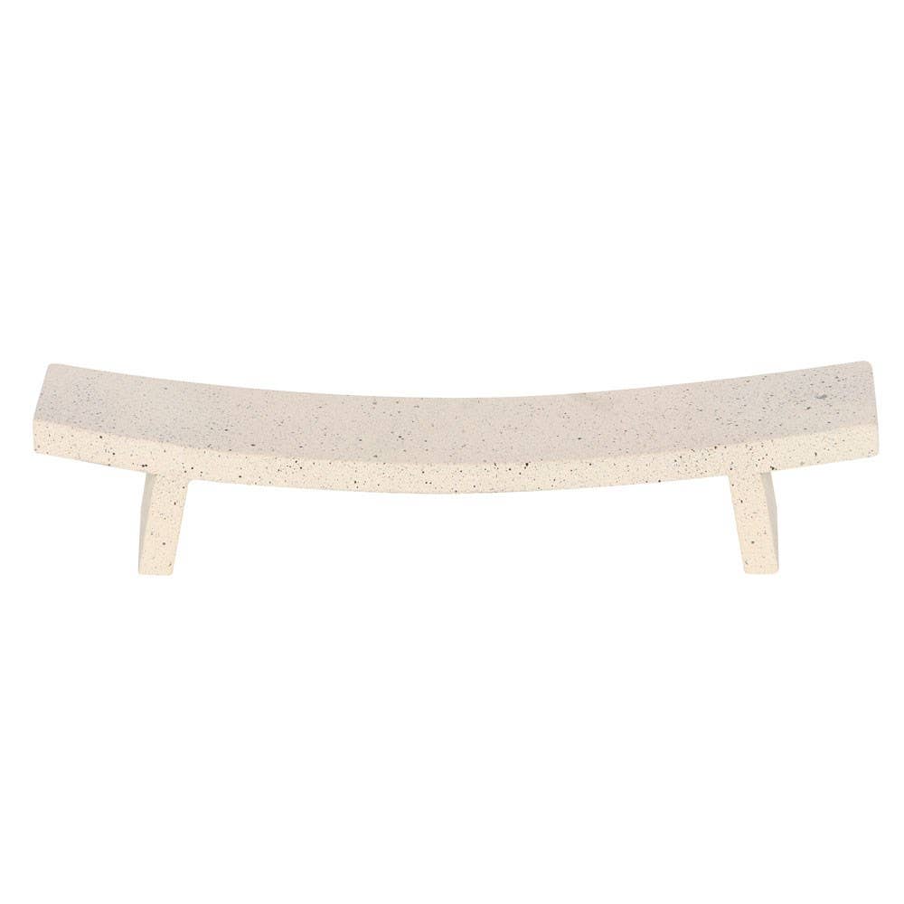 Cream Speckle Incense Holder