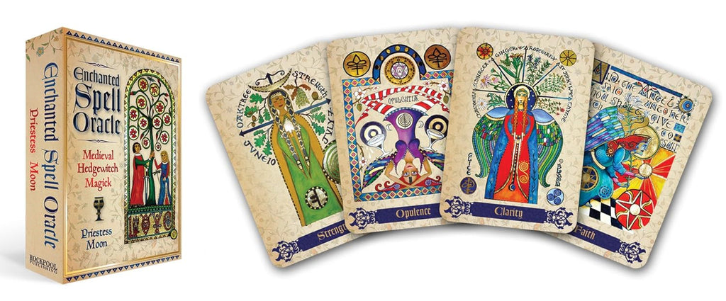 Enchanted Spells Oracle Book and Cards