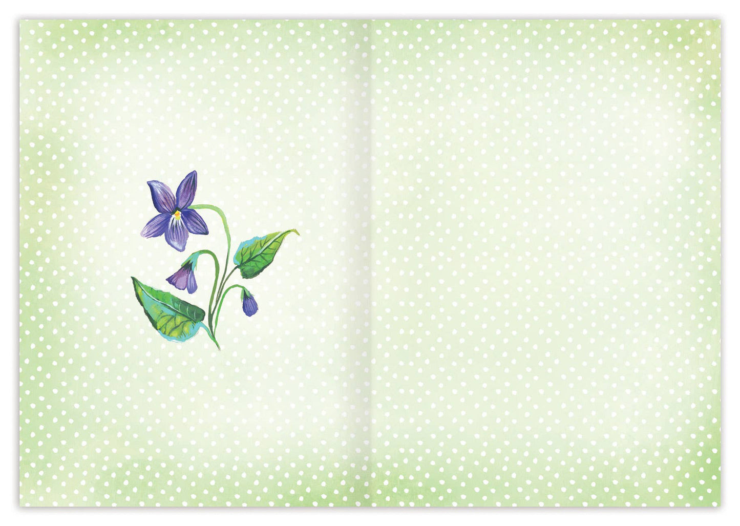 Lavender Moonflowers Thank You Card