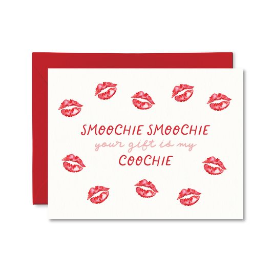 Smoochie Smoochie Coochie Love Card
