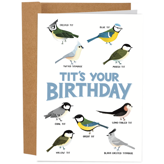 Tit's Your Birthday | Funny Birthday Card