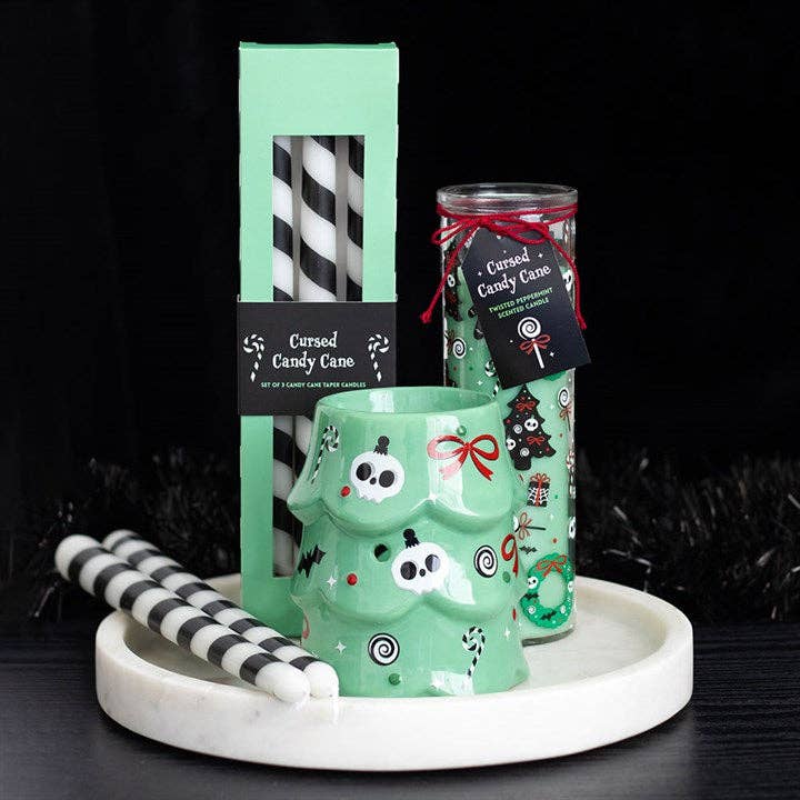 Gothic Christmas Tree Oil Burner and Wax Warmer