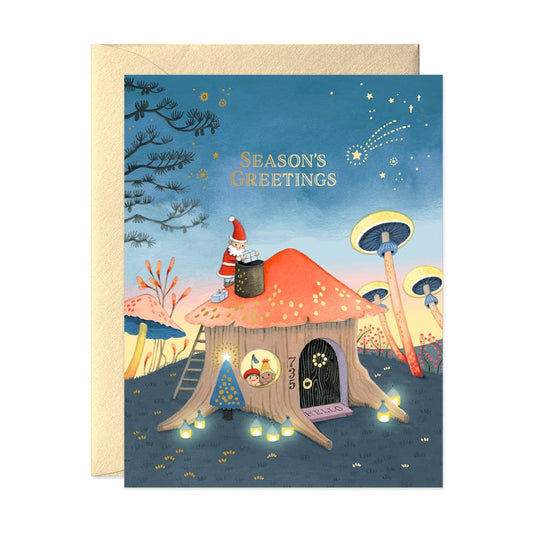 Gnomes Holiday Greeting Card