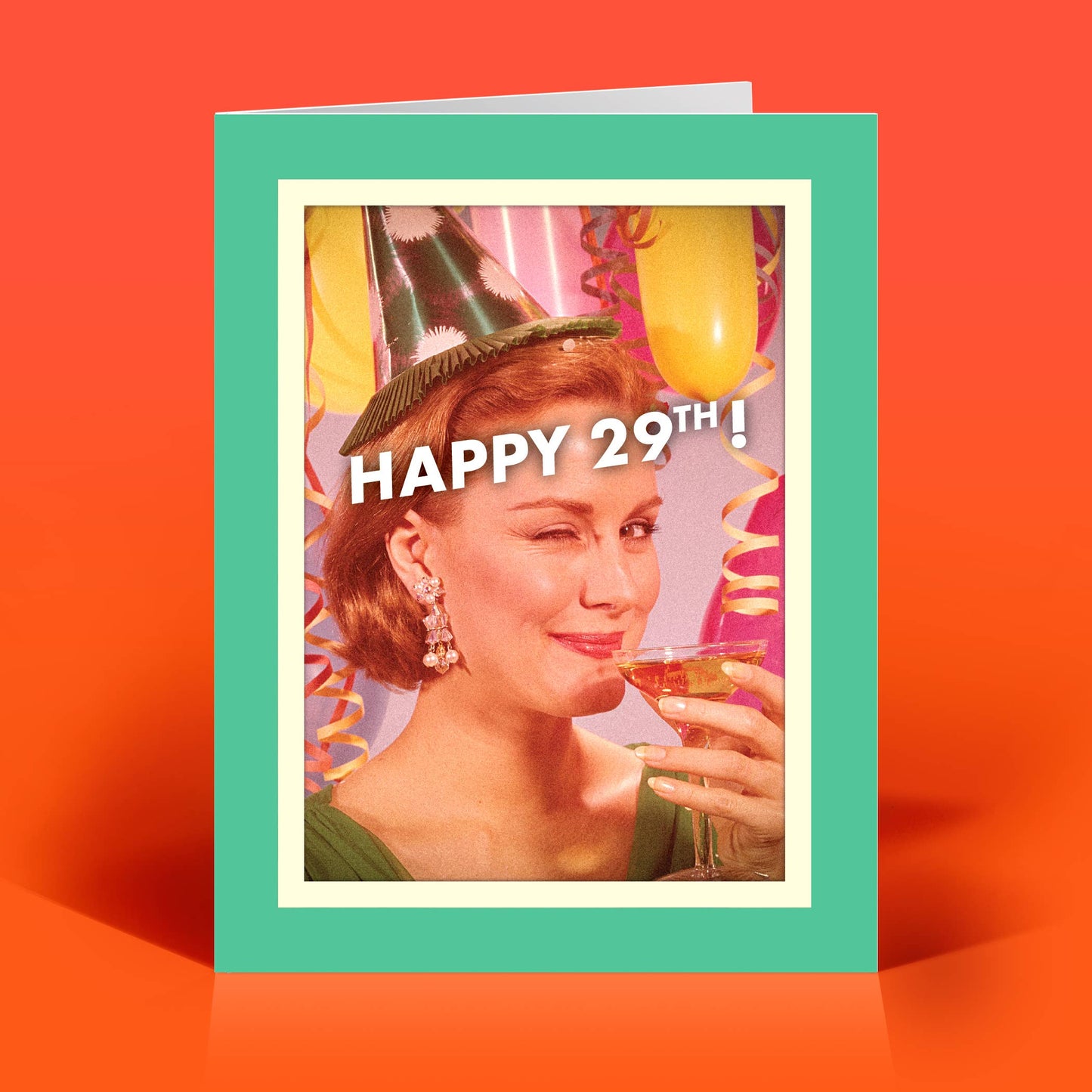 WINKING – Vintage Sassy Humor Funny Birthday Card