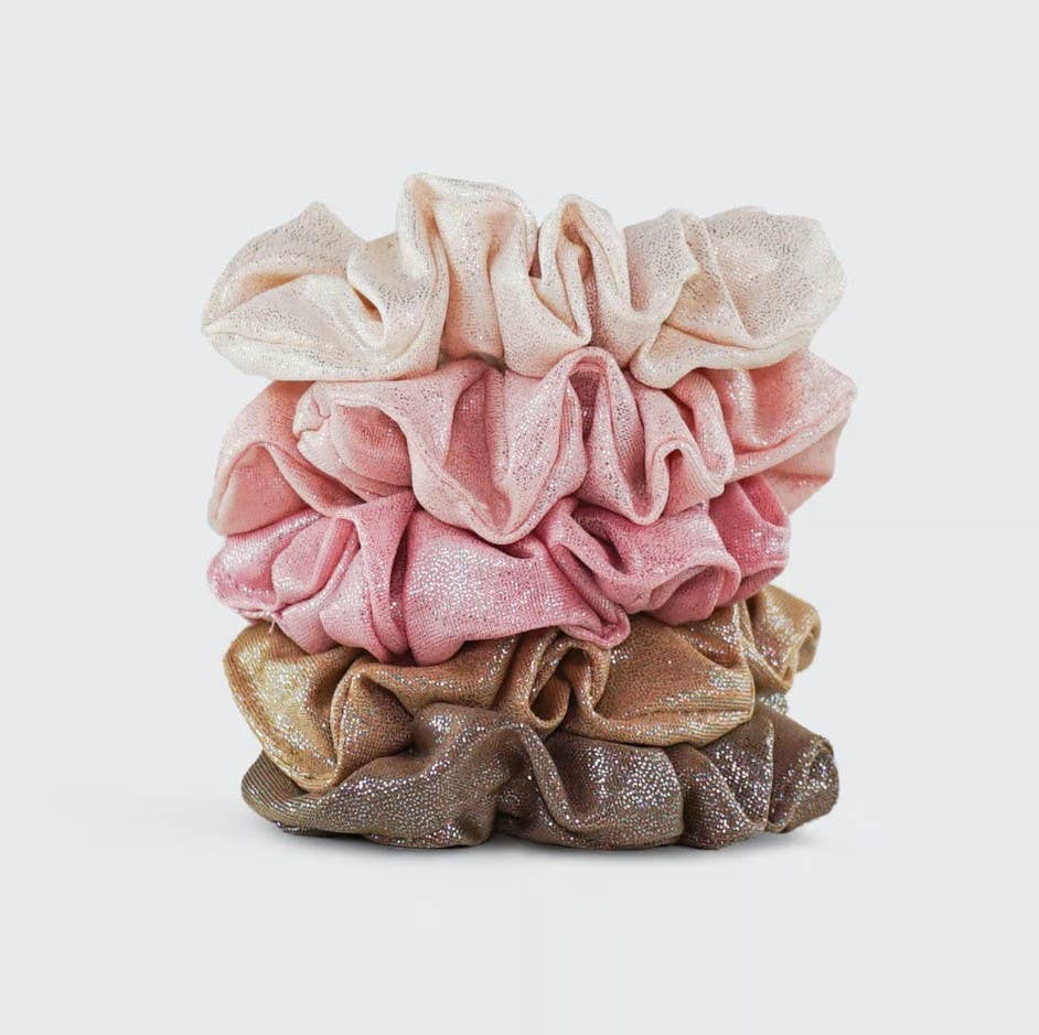 Scrunchies Metallic (Blush)