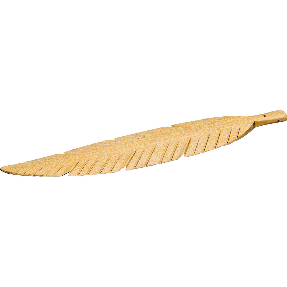Wood Feather Incense Stick Holder