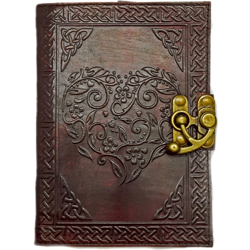 Leather Journal - Celtic Heart