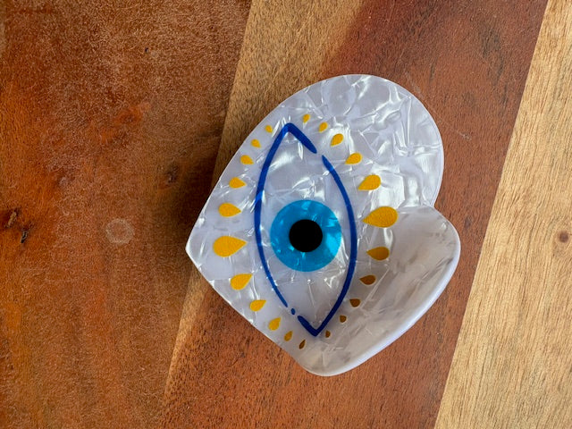 Evil Eye Hair Clip